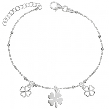 Pulsera tréboles de la Suerte