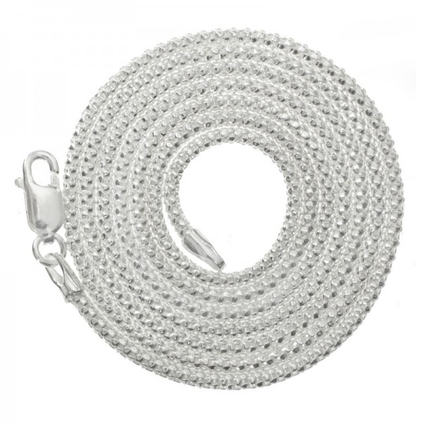 Collar Pavo Real XXL Plata de Ley