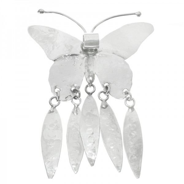 Collar gran mariposa con amatista