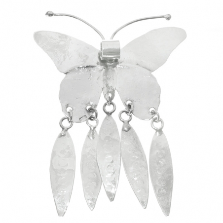 Collar gran mariposa con amatista