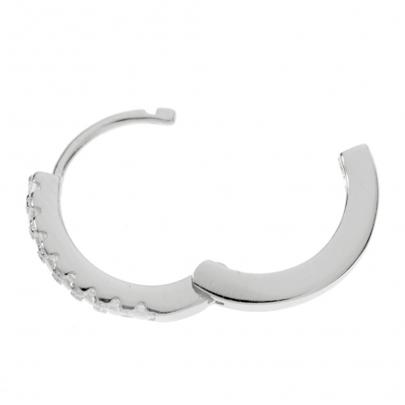 Aros brillo Plata de Ley