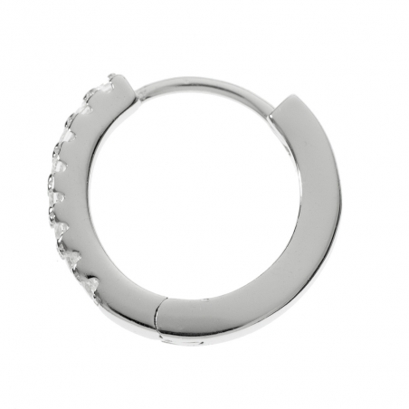 Aros brillo Plata de Ley