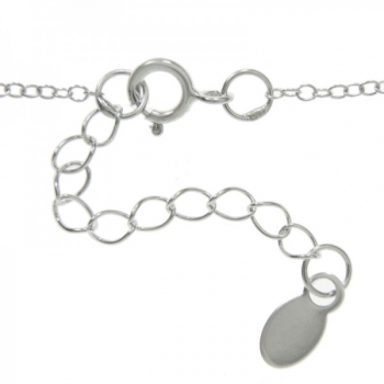 Collar V con circonitas de colores 2