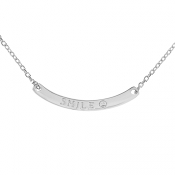 Collar Smile Plata de Ley