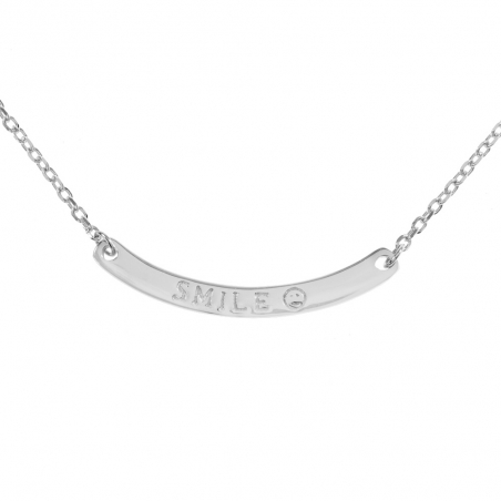 Collar Smile Plata de Ley
