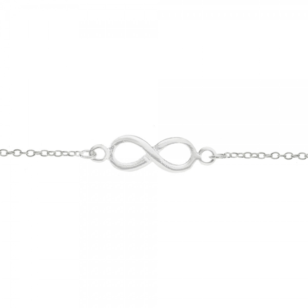 Pulsera triple infinito Plata de Ley
