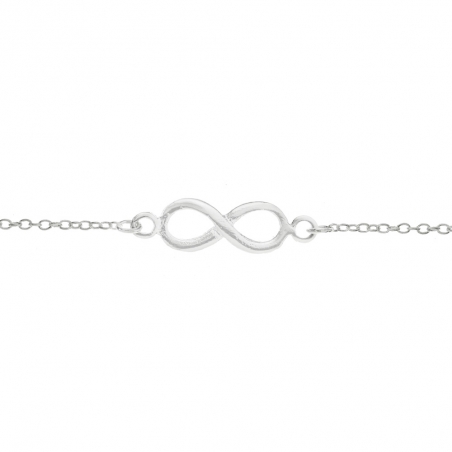 Pulsera triple infinito Plata de Ley