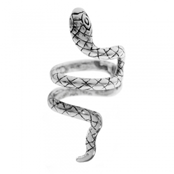 Ear cuff serpiente Plata de Ley