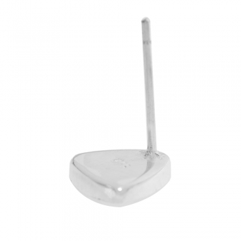 Pendientes triángulo con espiral 2