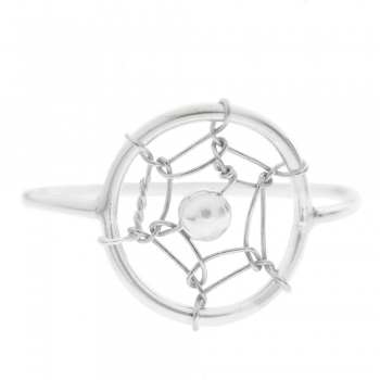 Anillo atrapa sueños Plata de Ley