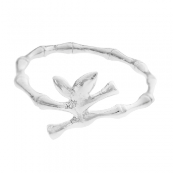 Anillo Bammboo Plata de Ley