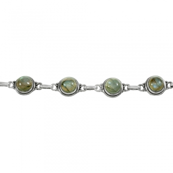 Pulsera piedra natural redonda 2