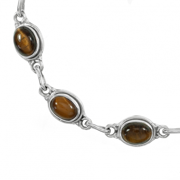Pulsera piedra natural oval