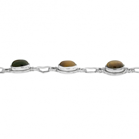 Pulsera piedra natural oval