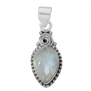 Colgante piedra natural gota invertida 2