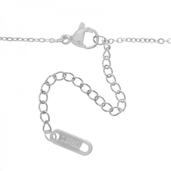 Collar Karma con abalorios acero