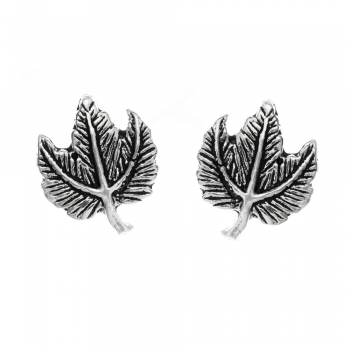 Mini pendientes hoja