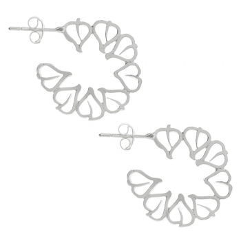 Pendientes Mandala Plata de Ley