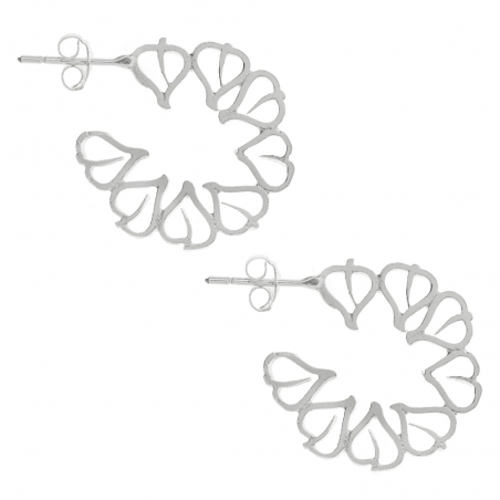 Pendientes Mandala Plata de Ley