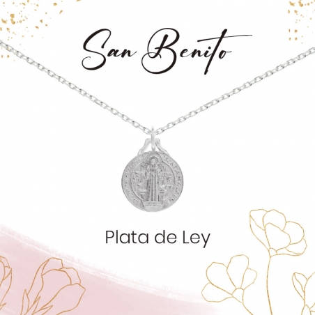 Medalla escapulario San Benito