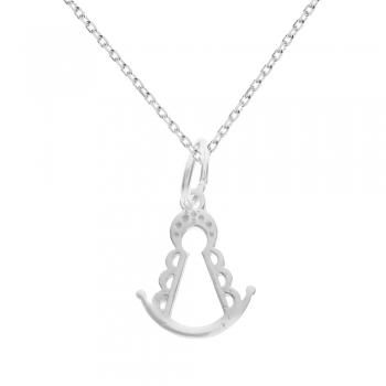 Collar Virgen del Rocío Plata de Ley 2