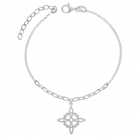 Pulsera Nudo de bruja láser