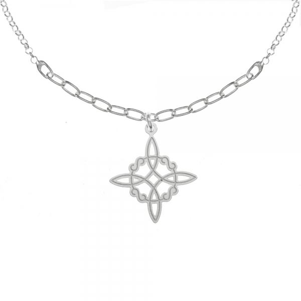 Pulsera Nudo de bruja láser