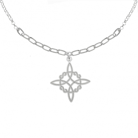 Pulsera Nudo de bruja láser