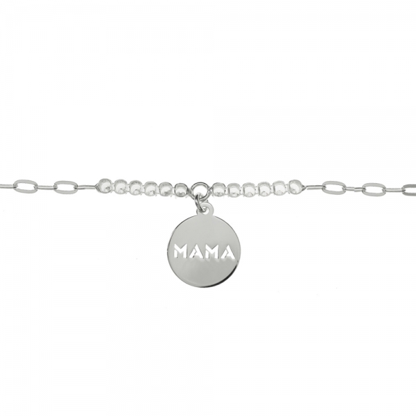 Pulsera Mamá con colgante