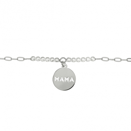 Pulsera Mamá con colgante