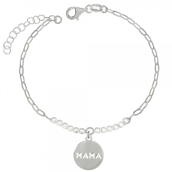 Pulsera Mamá con colgante