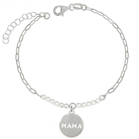 Pulsera Mamá con colgante