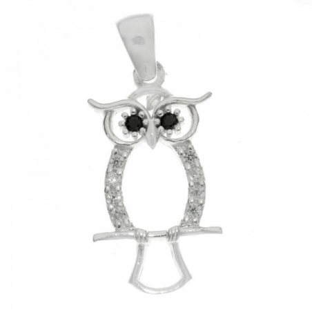 Colgante Búho Plata de Ley