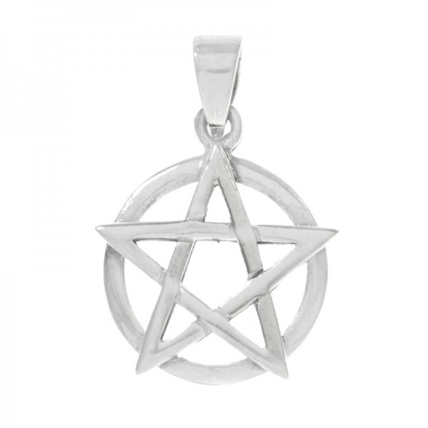 Colgante Pentagrama Plata de Ley