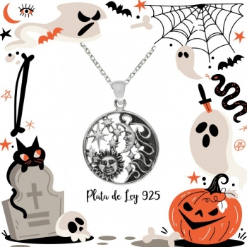 Colgante Firmamento Plata de Ley