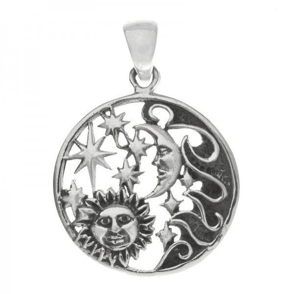 Colgante Firmamento Plata de Ley