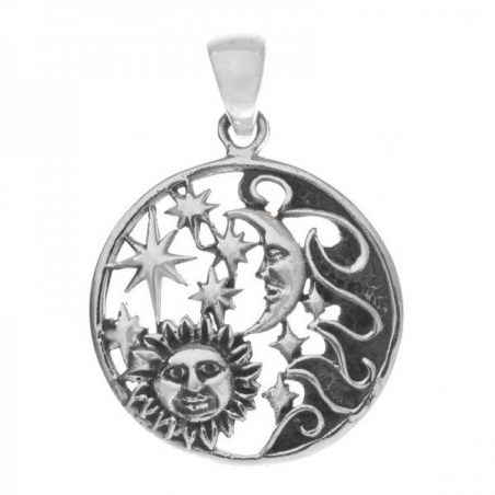 Colgante Firmamento Plata de Ley