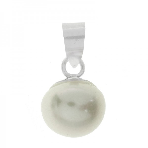 Colgante perla Plata de Ley