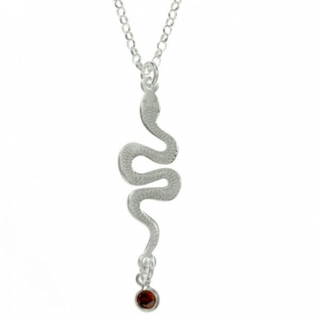 Collar Snake Plata de Ley