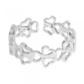 Anillo ajustable Flores