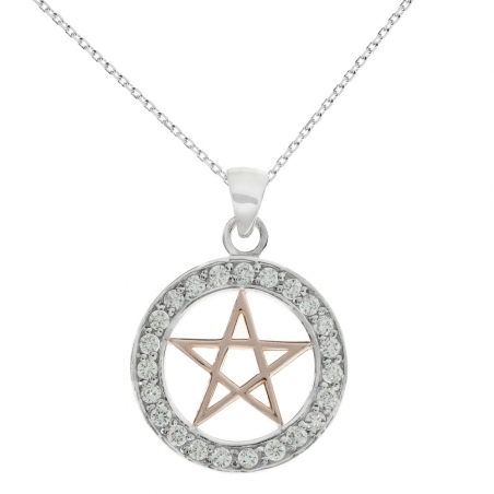 Colgante Tetragrámaton Plata de Ley