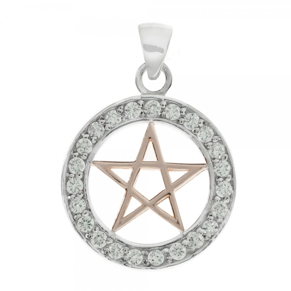 Colgante Tetragrámaton Plata de Ley