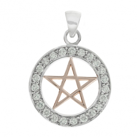 Colgante Tetragrámaton Plata de Ley