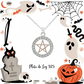 Colgante Tetragrámaton Plata de Ley