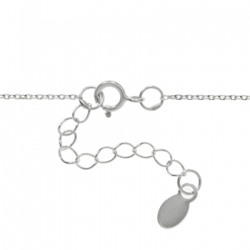 Collar geométrico doble Plata de Ley 2