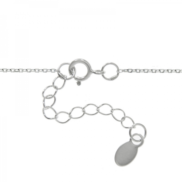 Collar geométrico doble Plata de Ley