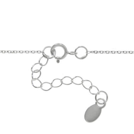 Collar geométrico doble Plata de Ley