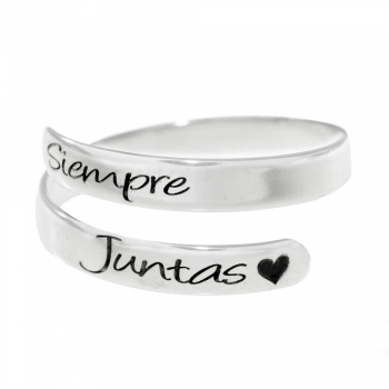 Anillo ajustable personalizado 2