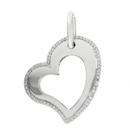 Colgante corazón microcirconitas