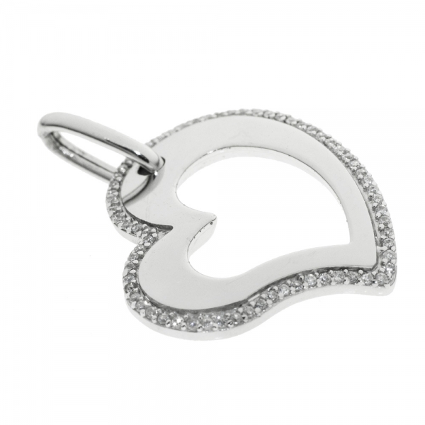 Colgante corazón microcirconitas